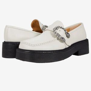 Tony Bianco Gloria Dove Capretto Women's Shoes Chunky Loafer Size 5